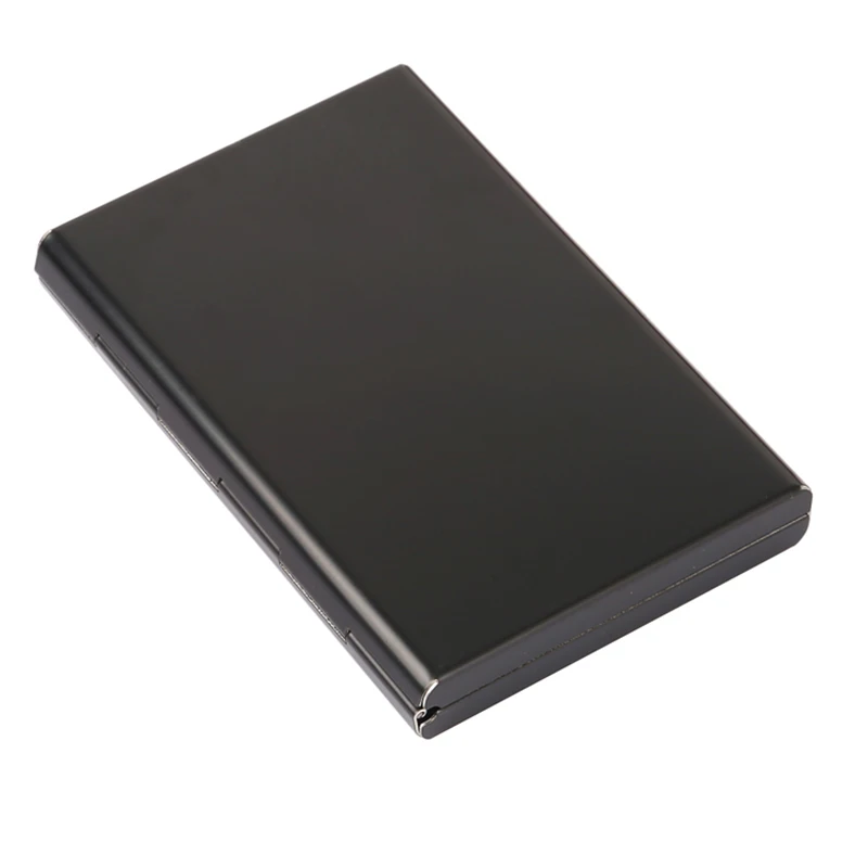 

RFBusiness ID Shield Card Holder Metal Safe Credit Card Holders Bank Card Wallets Cases Slim Card Wallets