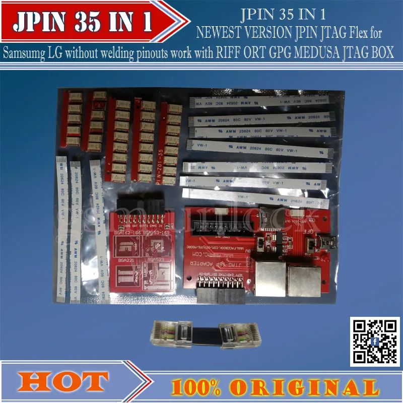 

gsmjustoncct NEW 33 IN 1 GPG EASY JIGS JPIN 33IN 1 For Riff box,GPG Jtag Box, JTAG Box Free shipping