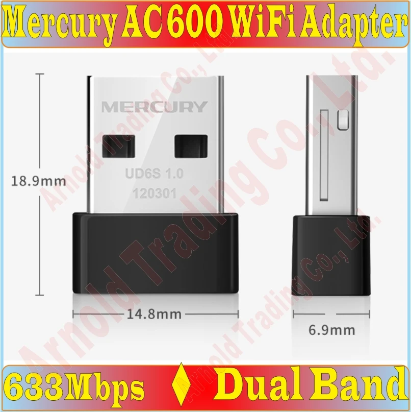 Chineseпрошивка Wifi адаптер AC650Mbps двухдиапазонный 2 4 ГГц 200 м 5 433 USB 802.11ac ethernet Сетевая