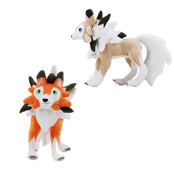 

2styles Lycanroc plush cartoon doll toy Lycanroc dusk Lycanroc Sun wolf Werewolf Lycanthrope animal soft stuffed for children