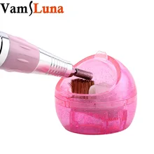 Сверла для ногтей, щетка для чистки, коробка для электрических маникюрных сверл, Очищающий Инструмент для маникюра