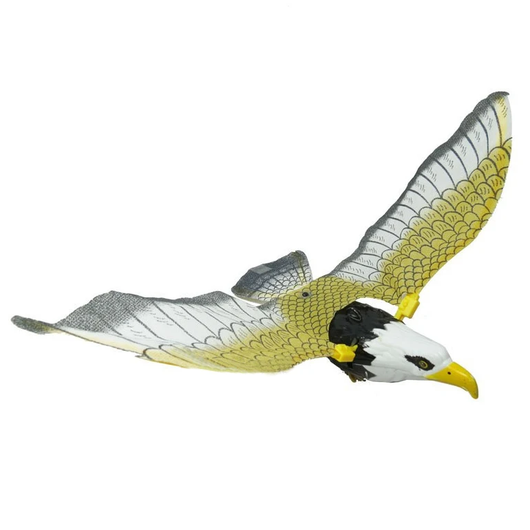 Children Black Electrical Flying Light Sound Eagle Toy-in Gags