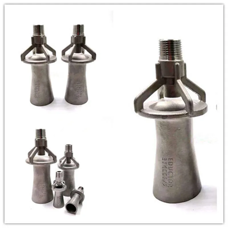 

Venturi nozzle mixer Tank liquid Jet Eductor,industrial mixing jet venturi nozzle,Stainless steel mixing eductor venturi nozzle