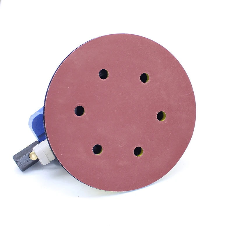 10pcs 6 inches 6 holes sand paper 4