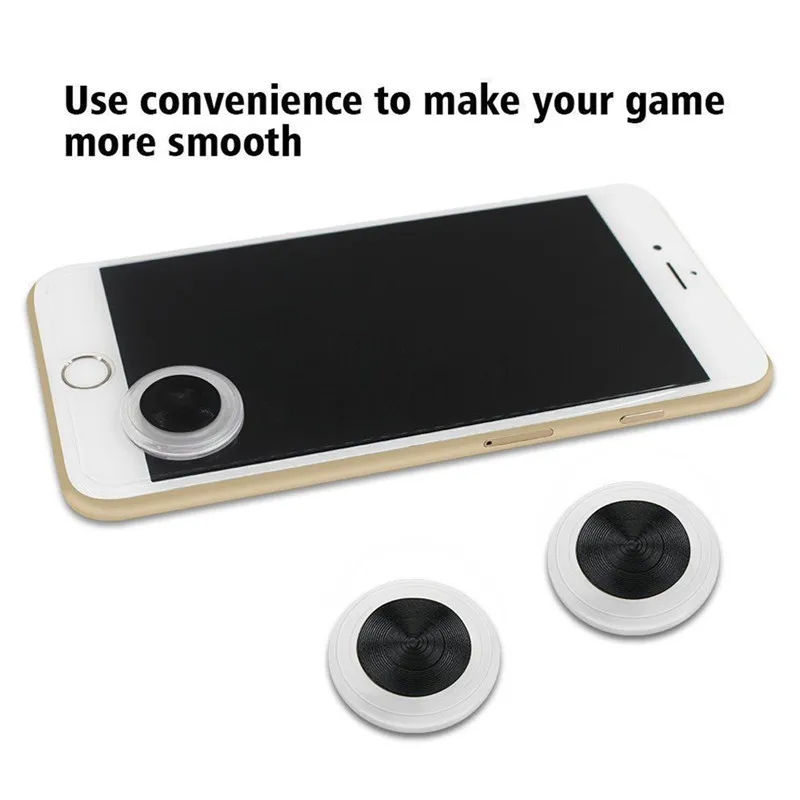 

1Pc Ultra-thin Touch Screen Mobile Phone Joystick for iOS phones for Android Phones Arcade Games Controller Touch Joystick Mini