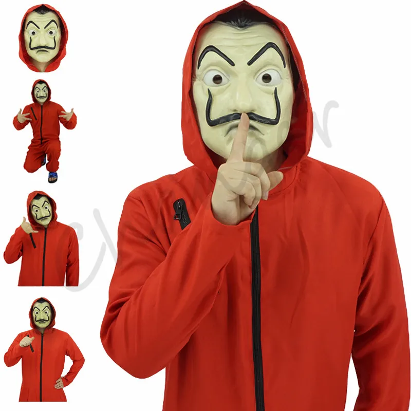 La Casa De Papel Costume Salvador Dali Movie Money Heist The House of