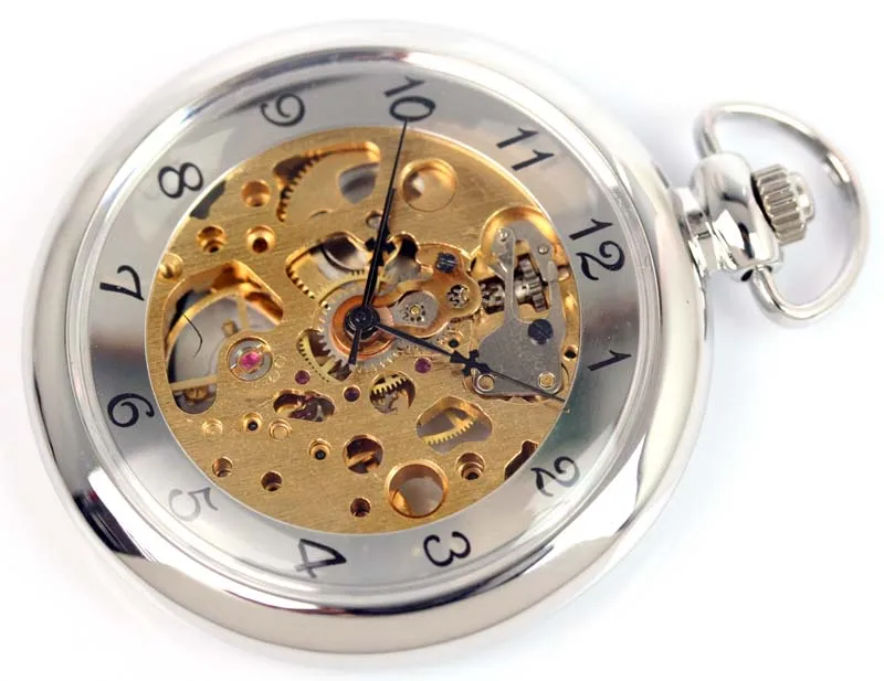 

wholesale ANTIQUE MECHANICAL POCKET WATCH WITH LEATHER POUCH freeship cool