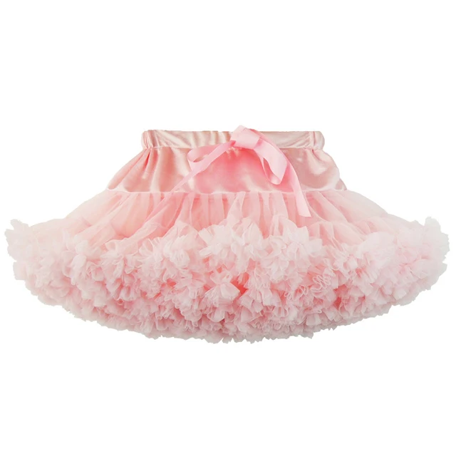 Новая юбка-пачка для девочек детская юбка-американка пышные мягкие фатиновые Юбки принцессы для девочек Красивое бальное платье, детская одежда для малышей - Цвет: Pink