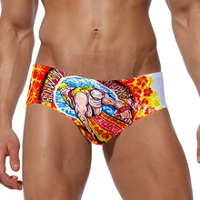 Пикантная обувь с низкой талией мужские, мужские плавки-трусы быстросохнущая Мужская дышащая серфинг нижнее белье для купания гей Для мужчин пляжные купальные костюмы