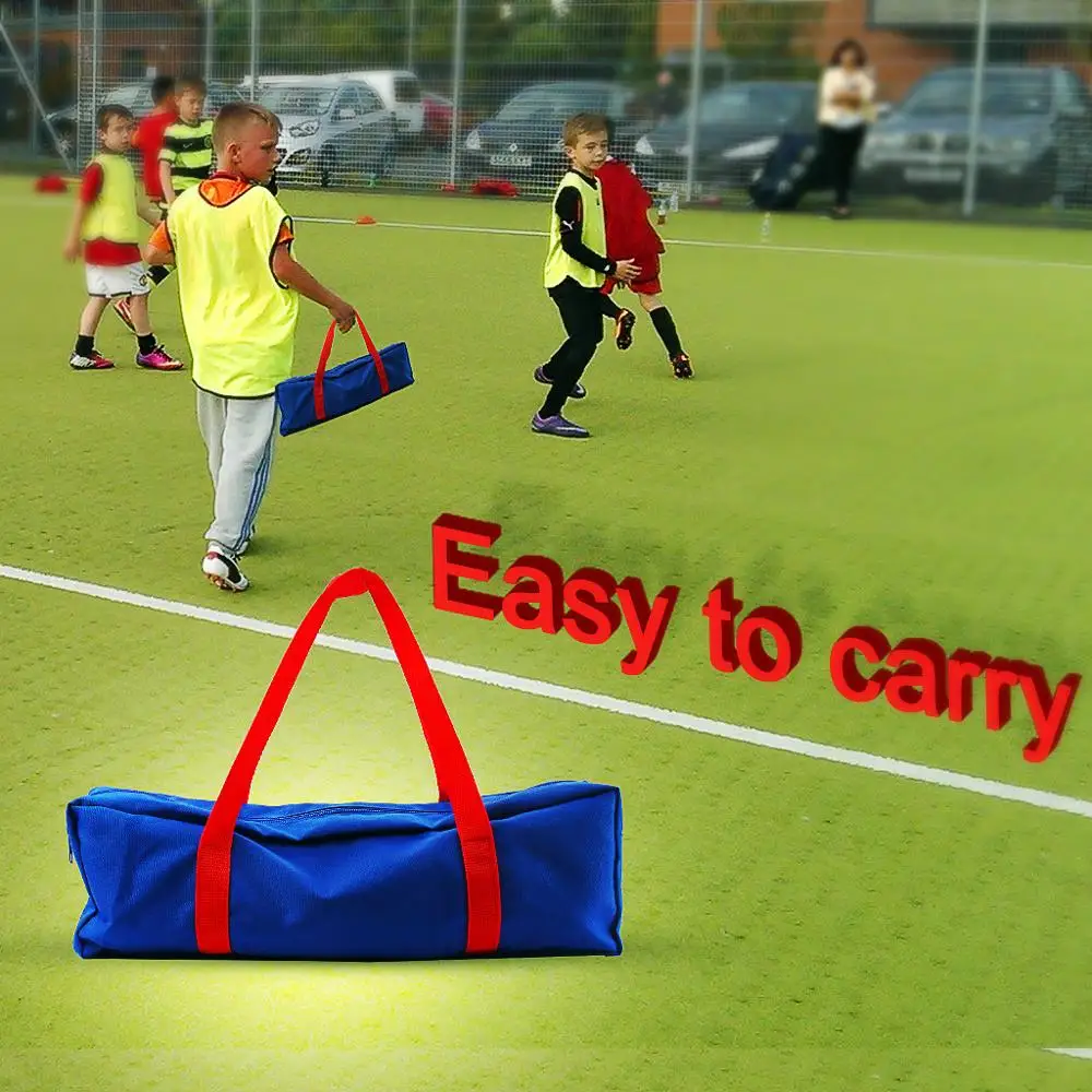 Children Sports Sandbags Sports Cornhole Boards Throwing Game with 8 Bean Bags  Portable PVC Framed Cornhole (BlueRed) (6)