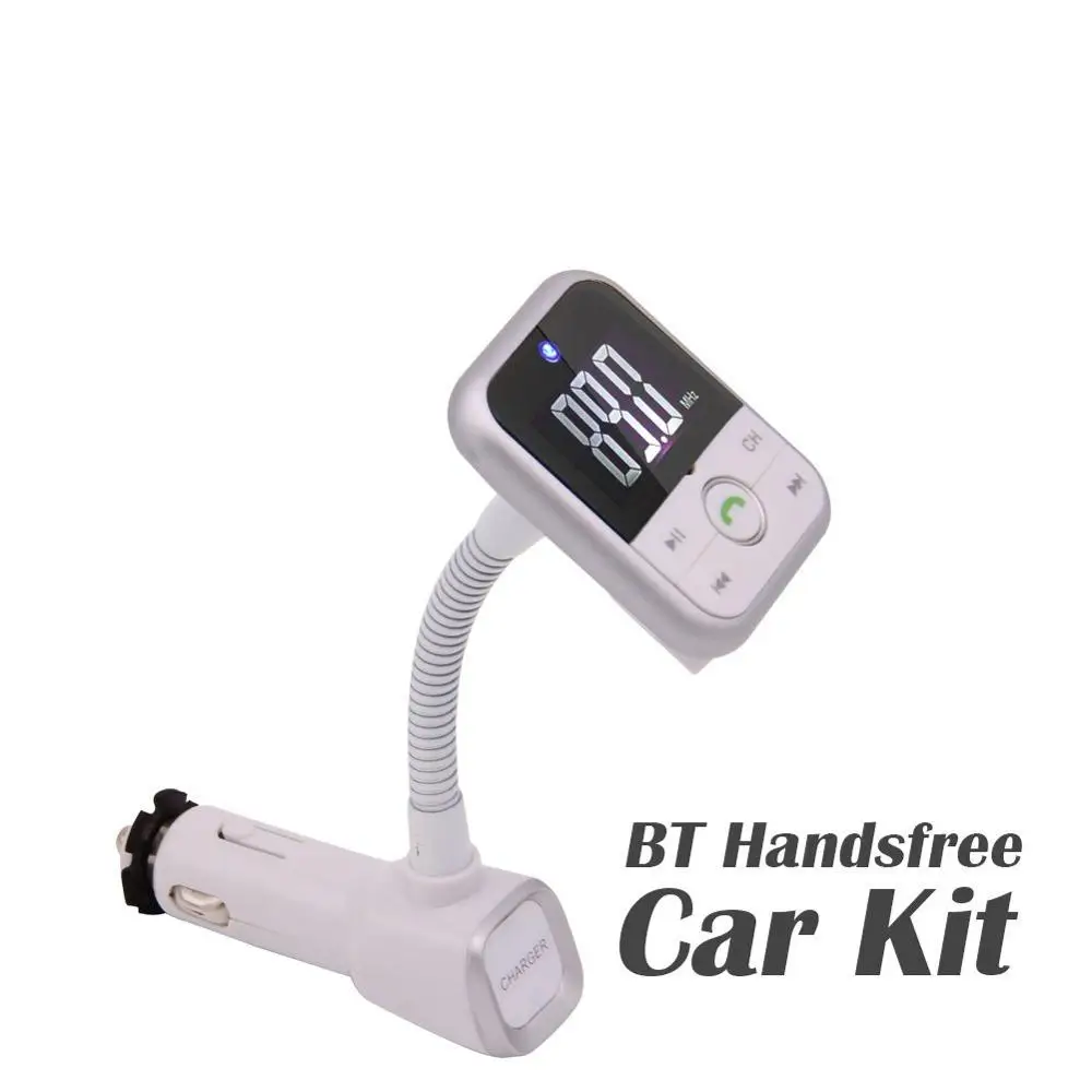 Bluetooth FM Transmitter font b Wireless b font Radio Audio Adapter with Car font b Charger