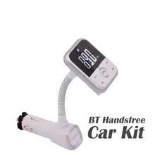 Bluetooth FM Transmitter, Wireless Radio Audio Adapter with Car Charger, Music APP, Stereo MP3 Player AUX Port USB Micro SD Card