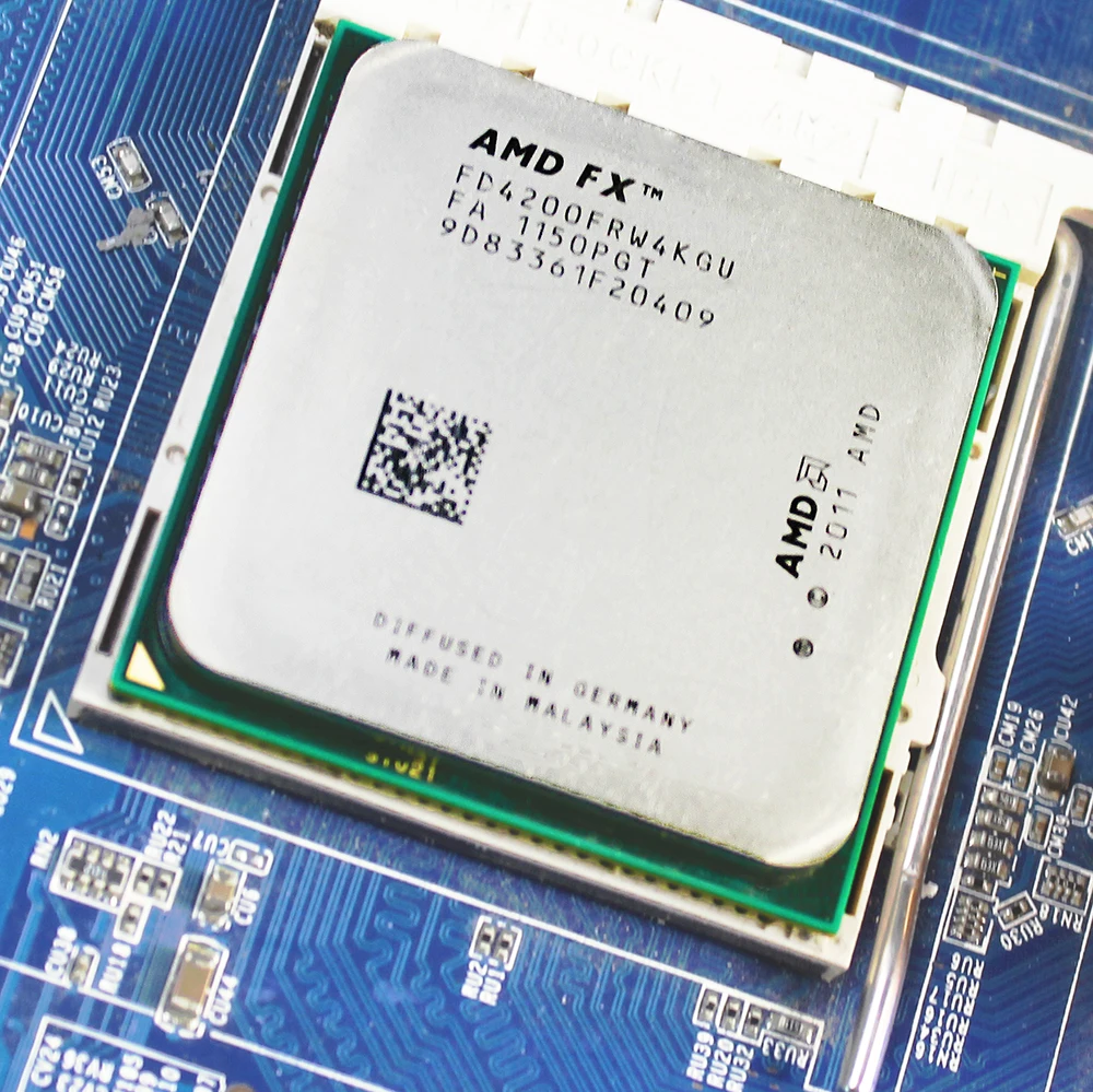 Процессор AMD серии FX FX-4200 cpu 3,3G Socket AM3+ 940pin трехъядерный/8 Мб кэш L3 используется