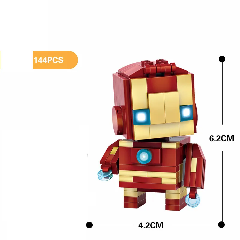 

Kids Educational Toys. Cartoon Character Model Assembly Blocks Kit Enlighten Puzzle Toy Children Birthday Gifts