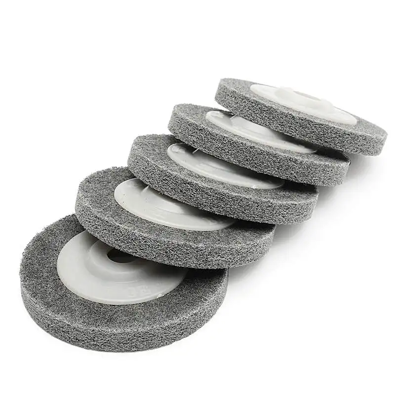 

Hot Sale 5pcs 4 Inch Fiber Polishing Sanding Discs Set 100mm Metal Wood Buffing Wheel Pads