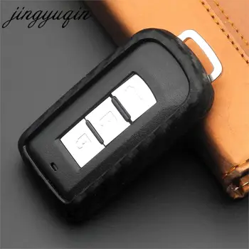 Keyforkess per Mitsubishi Outlander Lancer 10 Pajero Sport EX ASX Colt Grandis L200 Smart 2/3B custodia protettiva in Silicone per auto 1 Keyforkess per Mitsubishi Outlander Lancer 10 Pajero Sport EX ASX Colt Grandis L200 Smart 2/3B custodia protettiva in Silicone per auto - Jingyuqin per Mitsubishi Outlander Lancer 10 Pajero Sport EX ASX Colt Grandis L200 Smart 2