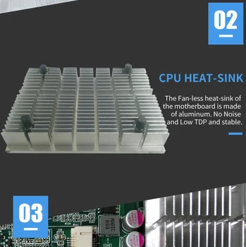 

Mainboard intel celeron quad core processor J1900 for touch all in one machine industrial motherboard