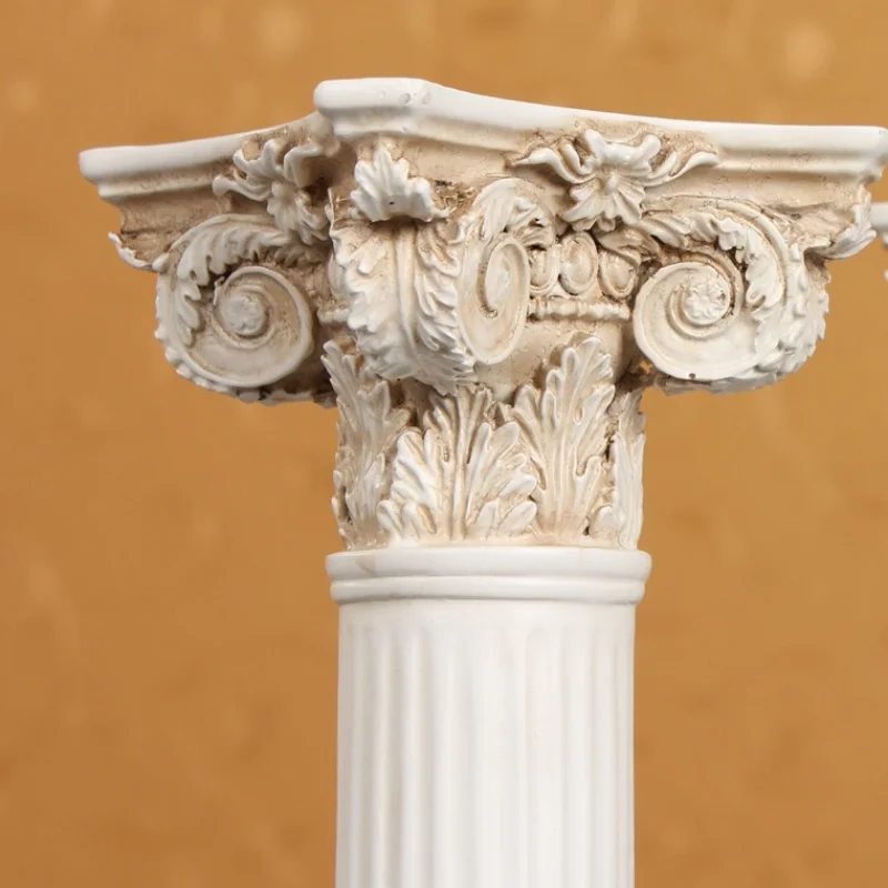 Ретро римские колонны статуэтки римская мифологическая скульптура искусство и ремесло украшение дома аксессуары подарок 2 шт./набор R819