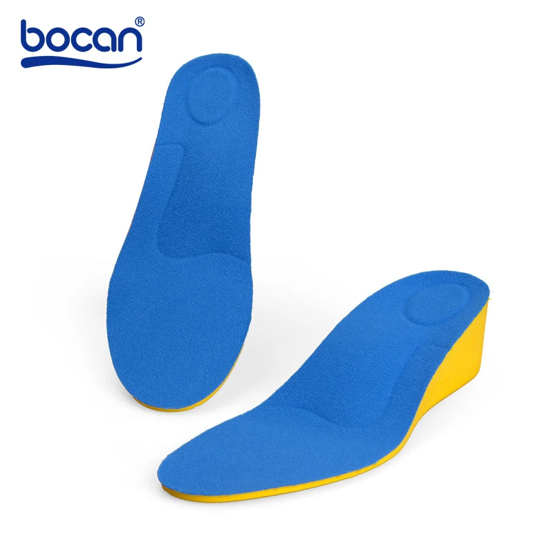 Bocan elevator shoes pad female full pad 3cm invisible elevator mat thermal sports female