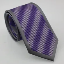 YIBEI Coachella модные темно-серые бордовые мужские галстуки сиреневый фиолетовый мужской галстук диагональные полосы галстук свадебное платье 8,5 см