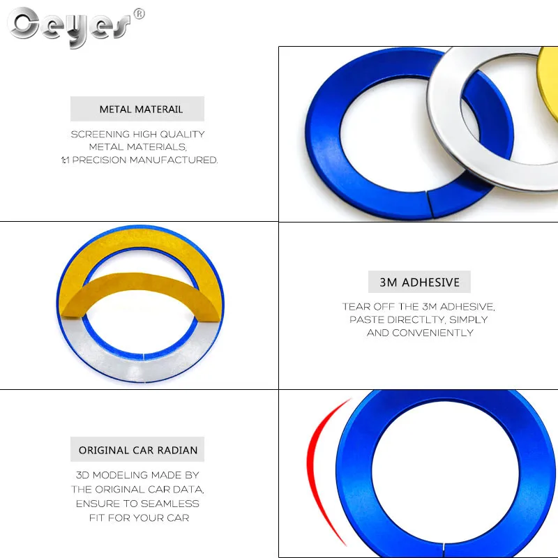 Start Engine Button Ring for NISSAN (13)