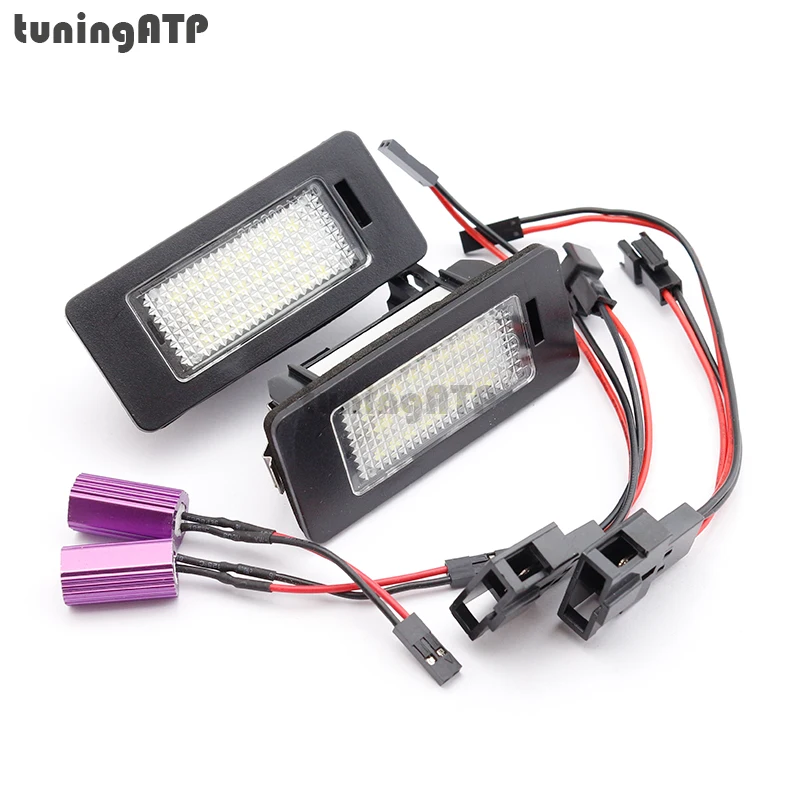 

SUPER BRIGHT WHITE LED License Plate Light Module for Porsche Panamera 970 2010 2011 2012 2013 Pre-facelift