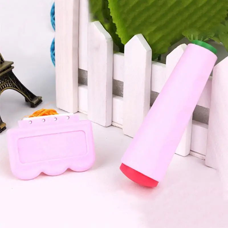 

1 set Professional Women Stamping Nail Art Double Ended Stamp Stamper Scraper Set Pink