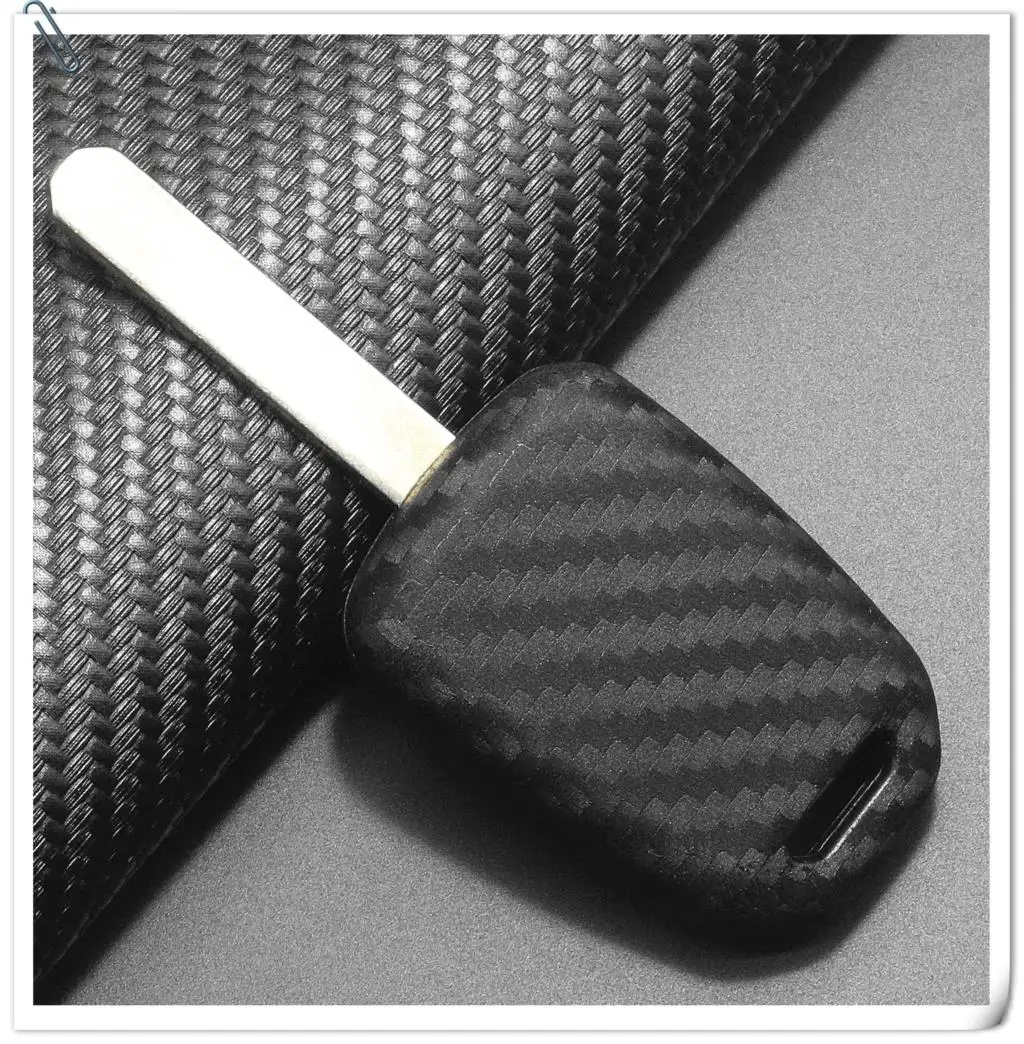 Keyforkess Silicone carbonio chiave copre caso per Honda Accord Civic città CR-V Jazz XR-V Vezel HR-V Fit LX Sport fibra Car Styling - HTB1a7oQaznuK1RkSmFPq6AuzFXaH