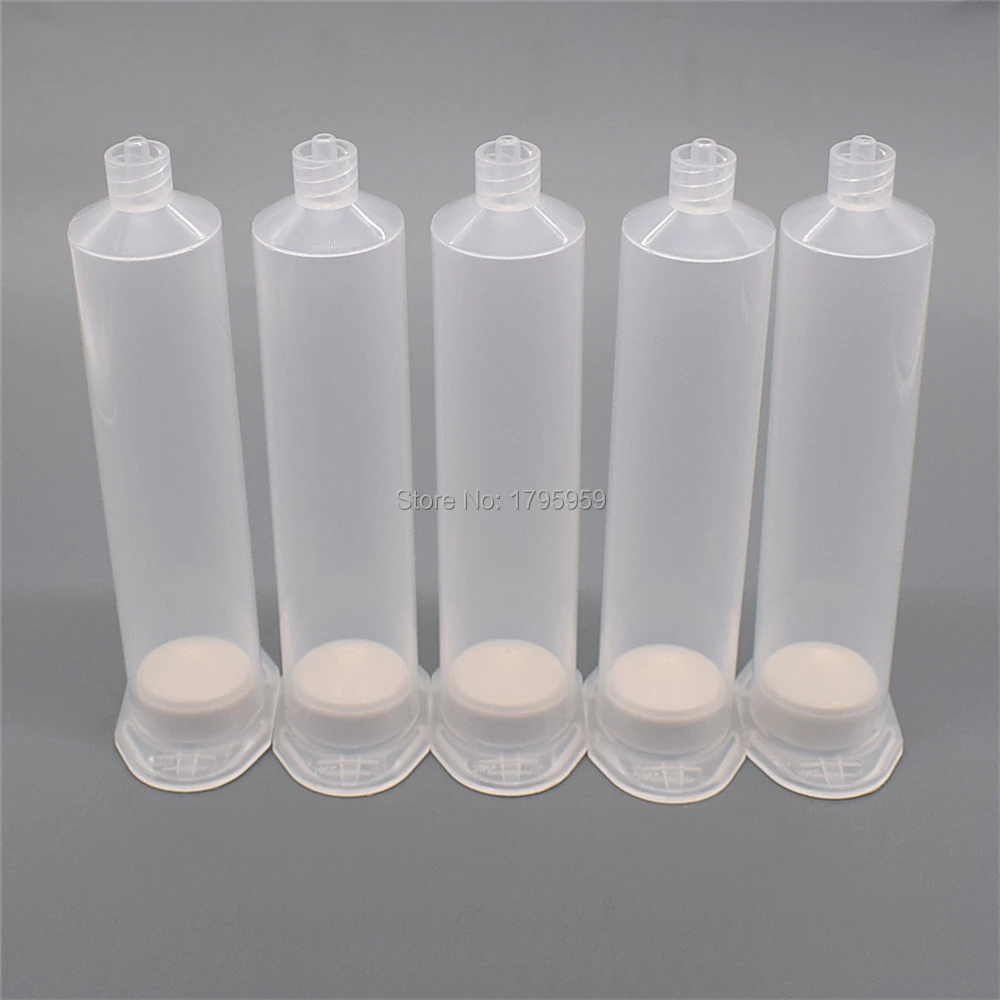 

5pc 30ml Glue Dispensing Syringe Barrel 30cc Glue Adhesive Dispenser Industrial Syringe Tube for 30ml UV Glue Gun Manual Tool