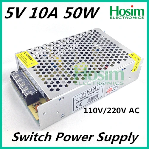 dc power supply w 640 5V Switching Supply size 10A Mini LED 50W Power dc power supply w 640 5V Switching Supply size 10A Mini LED 50W Power