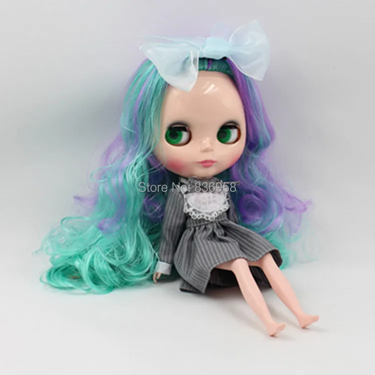 

Nude Doll For Series No.42687216 green mix purple hair