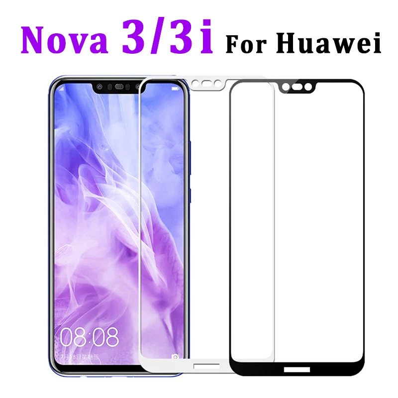 Защитное стекло на huawei nova 3 i закаленное для Защита экрана e Huwai Huwei Glas защита |