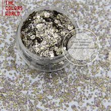 TCB090-R321 микс точечные формы круглый узор блеск для дизайна ногтей, гель для ногтей, Гель-лак для ногтей и украшения своими руками