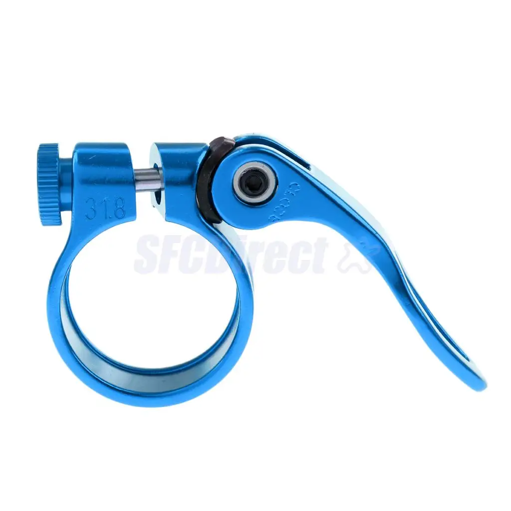 31.8mm Bicycle Seat Clamp Seatpost Clip Tube Lock  Aluminum Alloy Road MTB Cycling Bike Bicycle Quick Release Seatpost Clamp