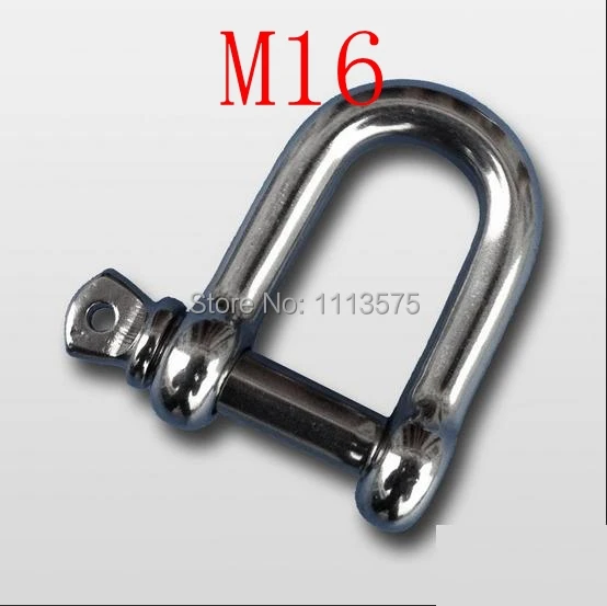 M16 304 321 316 metal stainless steel fasterner hardware d D ring snap