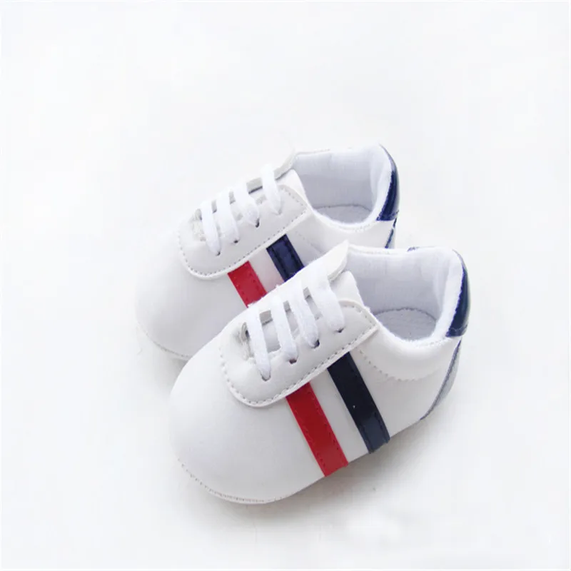 

Bebe Baby Boys Girls Soft Sole Crib Shoes PU Leather Anti-slip Shoes Toddler Sneakers 0-12M Kids Shoes