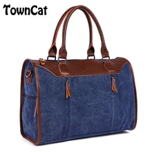 2016 New Brand Men Canvas Travel Bag Duffle Bags Men’s Travel Bags Large Capacity Luggage Handbags Free Shipping