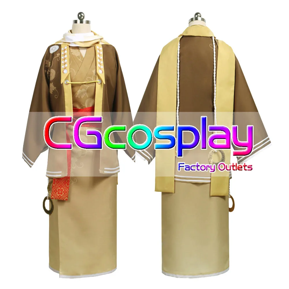 CGCOS Express Shipping IKEMEN SENGOKU Tokugawa Ieyasu Game Cos Cosplay Costume Uniform Helloween Custom-made