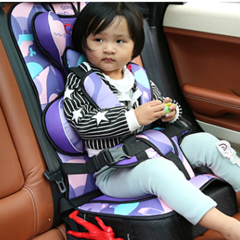 

Car Safety Seat Portable Baby Increased Seat Five-point Safety Harness Infant Toddler Car Seat for Children Baby Booster Seat