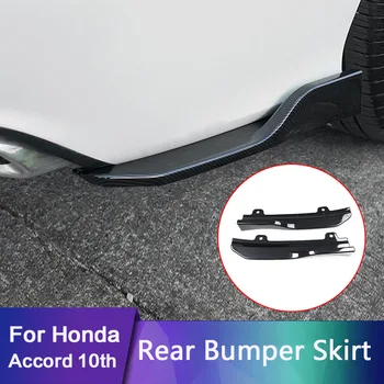 

Vanka For Honda Accord 10th 2018 2019 2020 2pcs/set Carbon Fiber Winglet Bumper Lip Side Skirt Anti-collision Rear Bar
