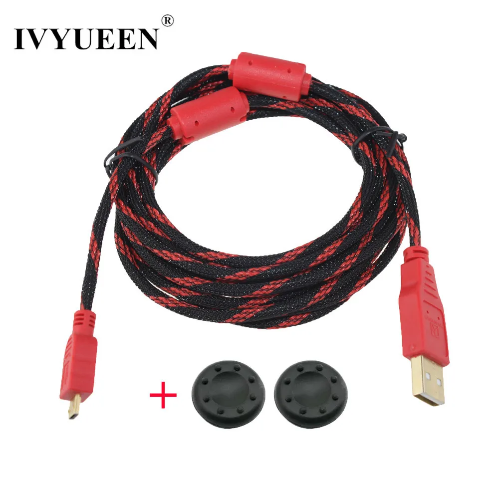 

IVYUEEN 3M 10ft Hi-Speed Micro USB Charging Cable for Dualshock 4 PS4 Pro Slim For XBox One X Elite / S Controller