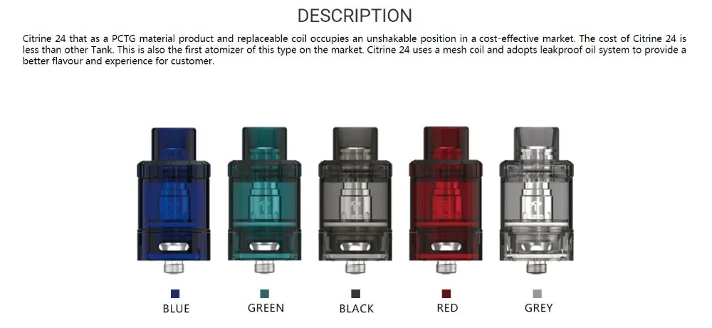 Tesla Citrine 24 Sub Ohm Tank-1