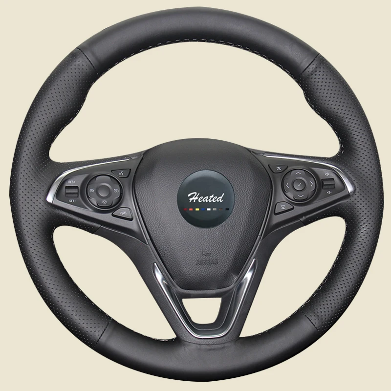 Genuine Nappa Leather car steering wheel cover for Buick Verano,without