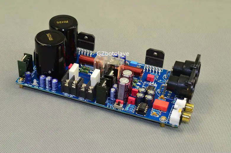 P2 обновление LM3886 полный баланс + односторонняя двухканальная hifi температура