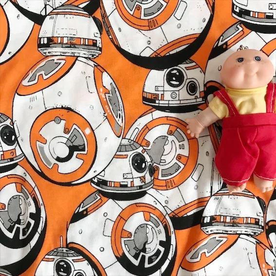 star wars baby fabric