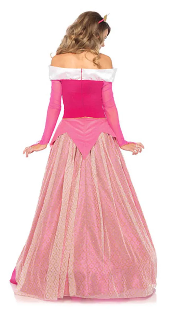 Новинка года; платье принцессы Анны для взрослых костюм королевы Анны маскарадный костюм принцессы бриара розы/Авроры для женщин Костюм Для Хэллоуина