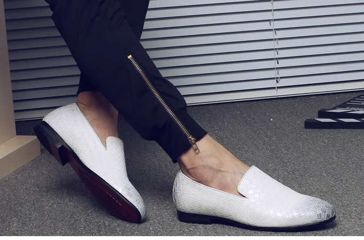 M-anxiu/; мужские туфли из искусственной кожи на плоской подошве; высококачественные дышащие Повседневные Вечерние туфли с острым носком; свадебные туфли