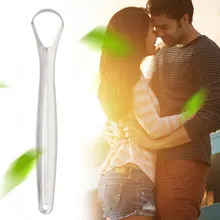 Нержавеющая сталь стоматологический уход за полостью рта очиститель языка/скребок гигиенический уход Предотвращение генерации скрытых бактерий улучшает гигиену полости рта