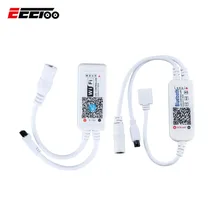 DC 5V 12V Mini Wifi LED Wireless Controller USB LED Bluetooth Controller Android IOS Fernbedienung für RGB RGBW Led Streifen Licht(China)