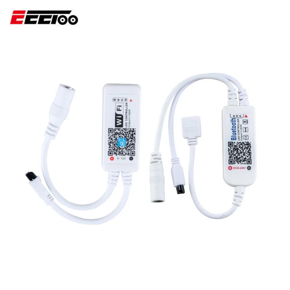 DC 5V 12V Мини Wifi LED беспроводной контроллер USB Bluetooth Android IOS пульт дистанционного